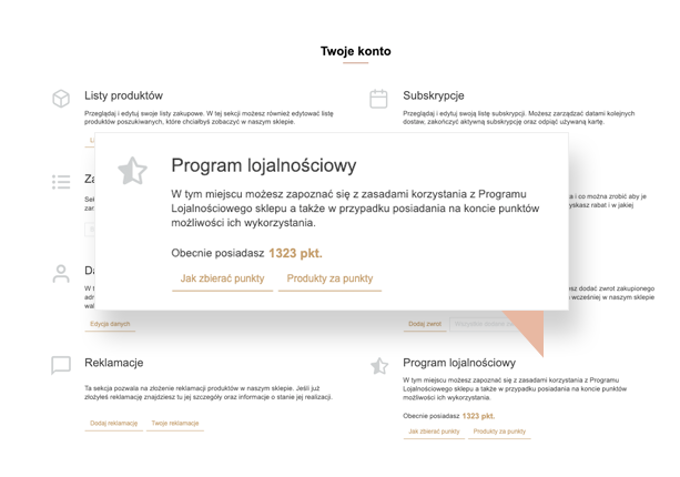 program lojalnościowy