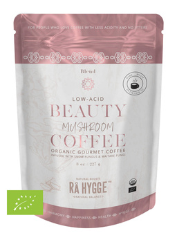 BIO Kawa Beauty z Maitake i Tremella - drobno mielona do espresso (227g)